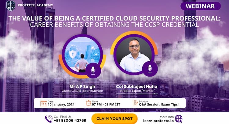 livesession | ⛅🛡️The Value of Being a Certified Cloud Security Professional: Career Benefits of Obtaining the CCSP Credential.